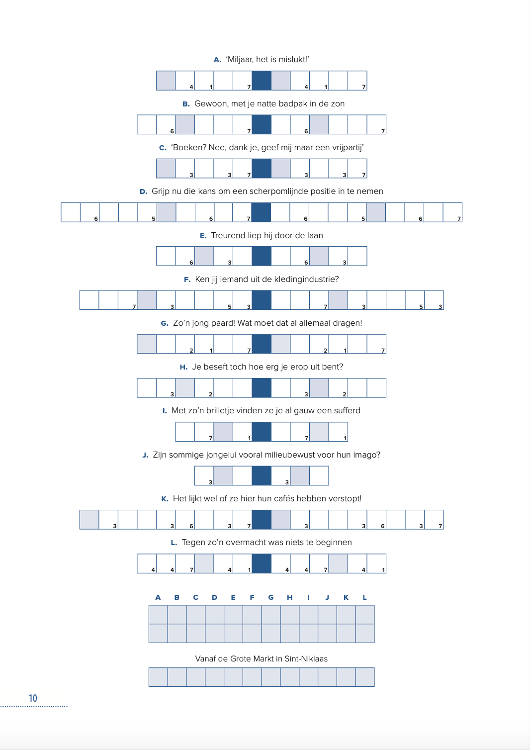 Zomers puzzelpakket – Libelle Shop