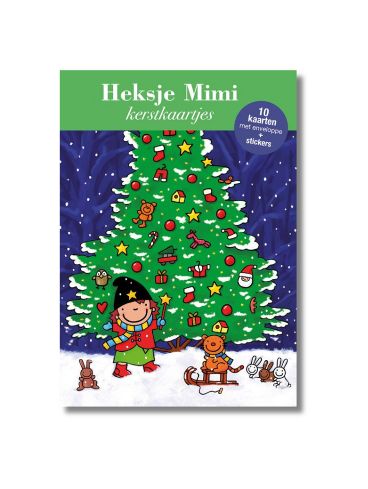 Kerstkaartjes Heksje Mimi | Clavis