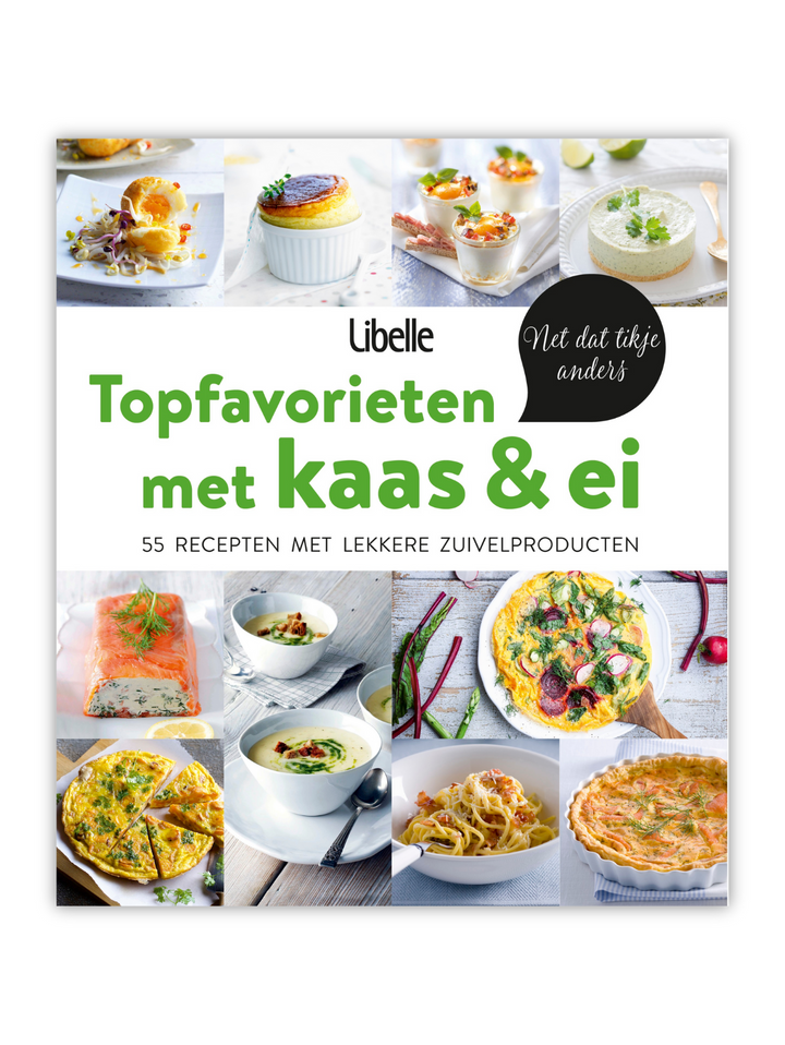 Bookzine 'Topfavorieten met kaas & ei'