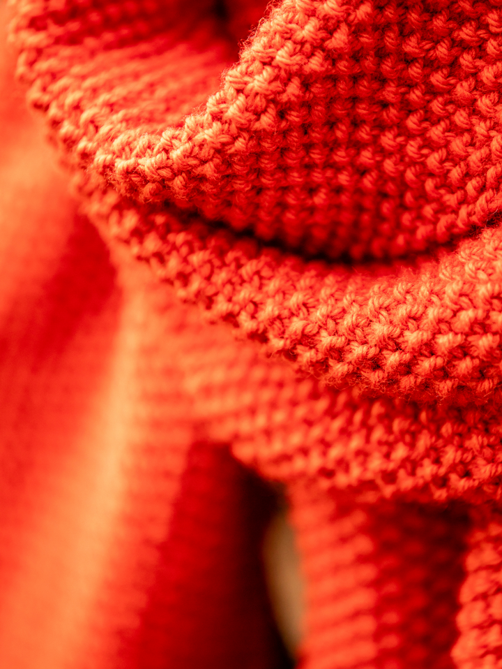 Breipakket sjaal voor beginners