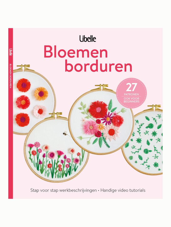 Bookzine 'Bloemen borduren'